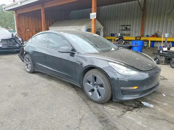 5YJ3E1EB5MF069871 — 2021 Tesla Model 3, zdjęcie 4 z Copart, Tył