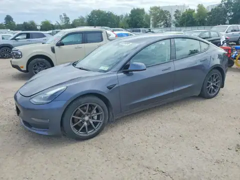 5YJ3E1EB8MF019434 — 2021 Tesla Model 3, Rear end (Rear End), before-repair photos