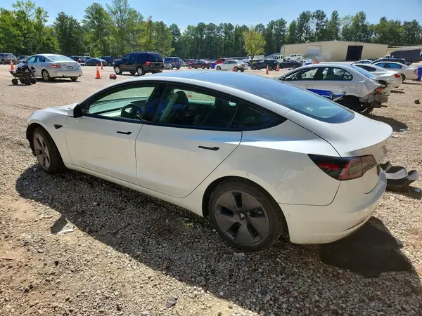 5YJ3E1EA3MF042241 — 2021 Tesla Model 3, photo 2 from Copart, Front end