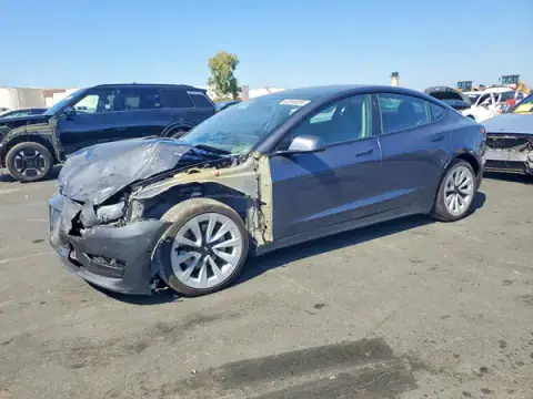 5YJ3E1EBXMF868710 Tesla Model 3 2021 — Front end damage, before-repair photo