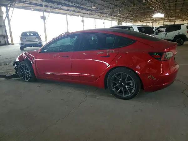 5YJ3E1EA5MF054066 — 2021 Tesla Model 3, photo 2 from Copart, Front end