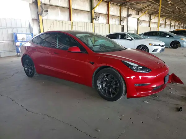 5YJ3E1EA5MF054066 — 2021 Tesla Model 3, photo 4 from Copart, Front end