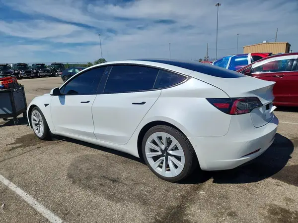 5YJ3E1EA6MF052875 — 2021 Tesla Model 3, photo 2 from Copart, Front end