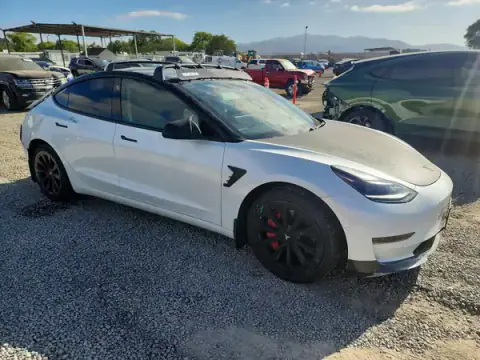 5YJ3E1EA2MF872080 — 2021 Tesla Model 3, photo 4 from Copart 29.09.2026, Rear end