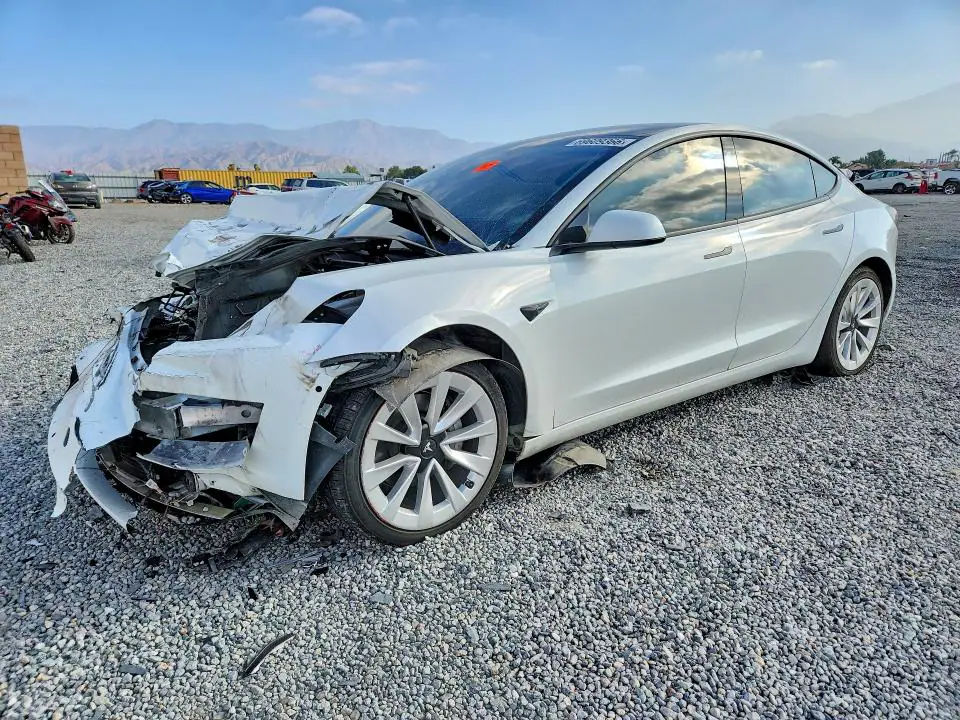 2021 Tesla MODEL 3 VIN 5YJ3E1EA1MF927599 фото 1