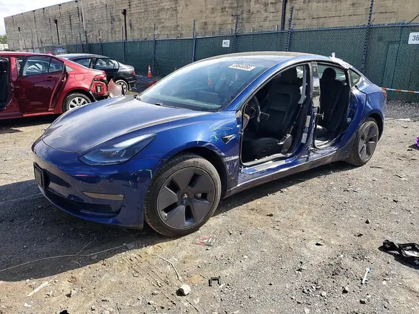 2021 TESLA MODEL 3 VIN 5YJ3E1EB6MF974152 фото 1