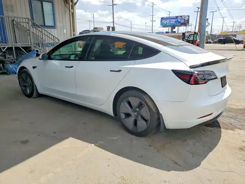 5YJ3E1EA0MF058980 — 2021 Tesla Model 3, zdjęcie 2 z Copart 26.10.2026, Przód