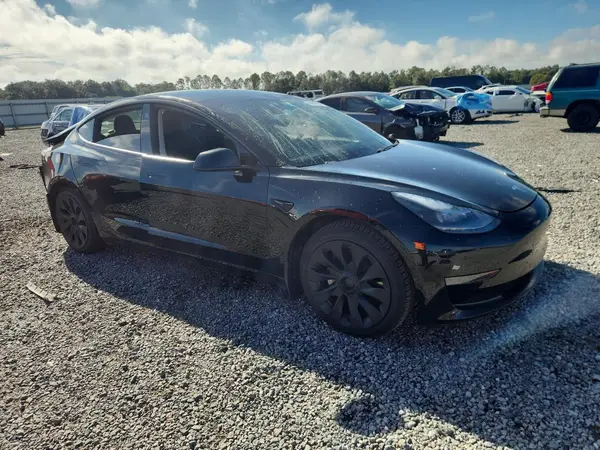 5YJ3E1EA2MF977282 — 2021 Tesla Model 3, photo 4 from Copart, Rear end