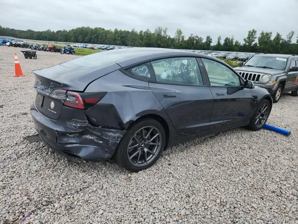 5YJ3E1EB5MF979052 — 2021 Tesla Model 3, photo 3 from Copart, Rear end
