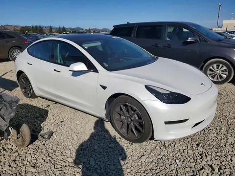 5YJ3E1EA2MF074923 — 2021 Tesla Model 3, photo 4 from Copart 22.10.2026, Side
