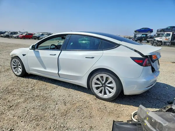 5YJ3E1EA4MF001441 — 2021 Tesla Model 3, photo 2 from Copart, Front end