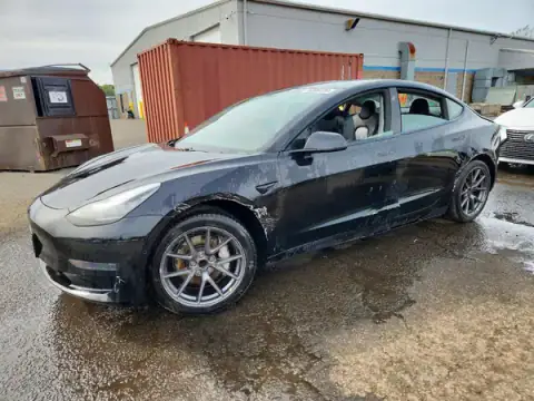 5YJ3E1EA7MF853959 — 2021 Tesla Model 3, დატბორვა (Water/Flood), ფოტოები შეკეთებამდე
