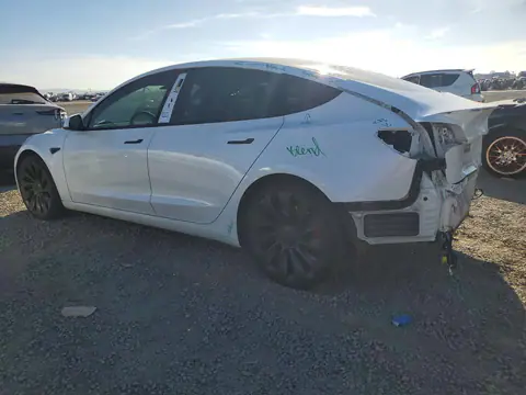 5YJ3E1EC3MF000928 — 2021 Tesla Model 3, photo 2 from Copart 23.10.2026, Rear end