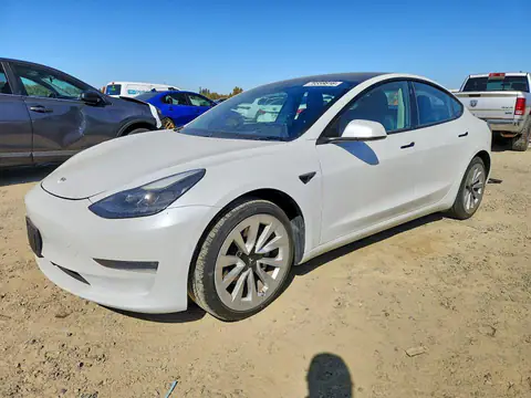 5YJ3E1EB7MF010157 — 2021 Tesla Model 3, Front end (Front End), before-repair photos