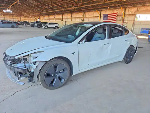 5YJ3E1EB7MF979327 — 2021 Tesla Model 3, Front end (Front End), before-repair photos