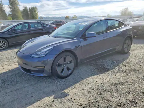 5YJ3E1EB4MF862000 — 2021 Tesla Model 3, Side (Side), before-repair photos