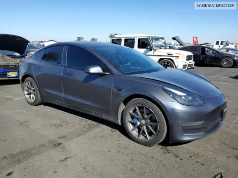 2021 Tesla Model 3 VIN 5YJ3E1EA1MF007259 фото 4