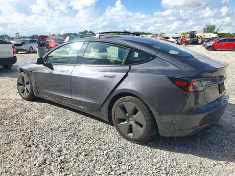 5YJ3E1EA5MF092610 — 2021 Tesla Model 3, photo 2 from Copart, Front end