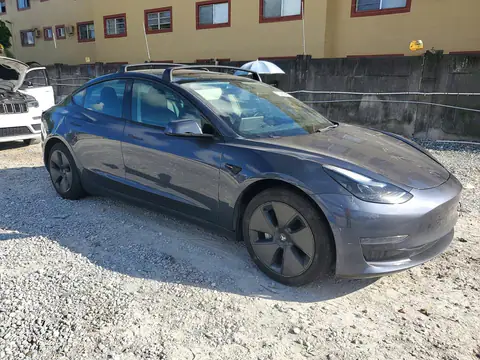 5YJ3E1EA5MF092610 — 2021 Tesla Model 3, photo 4 from Copart, Front end