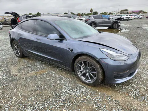 5YJ3E1EB0MF879621 — 2021 Tesla Model 3, foto 4 de Copart 20.10.2026, Parte trasera