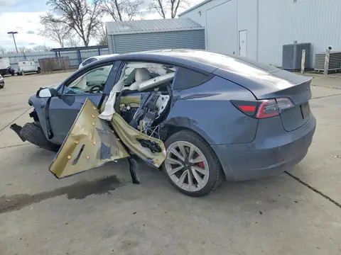 5YJ3E1EC2MF090153 — 2021 Tesla Model 3, photo 2 from Copart 26.10.2026, Side