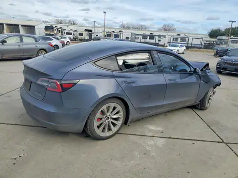 5YJ3E1EC2MF090153 — 2021 Tesla Model 3, photo 3 from Copart 26.10.2026, Side