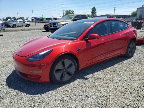5YJ3E1EB2NF367344 — 2022 Tesla Model 3, Задняя часть (Rear End), фото до ремонта