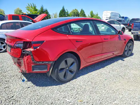 5YJ3E1EB2NF367344 — 2022 Tesla Model 3, фото 3 с аукциона Copart 29.09.2026, Задняя часть