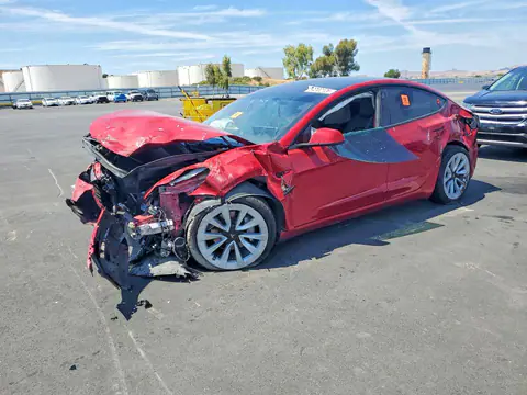 5YJ3E1EB1NF132546 — 2022 Tesla Model 3, ПЕРЕДНЯЯ ЧАСТЬ (Front End), фото до ремонта