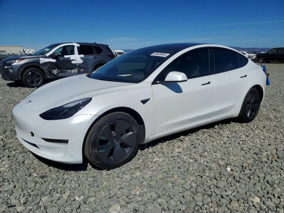 2022 Tesla MODEL 3 VIN 5YJ3E1EB2NF138792 фото 1