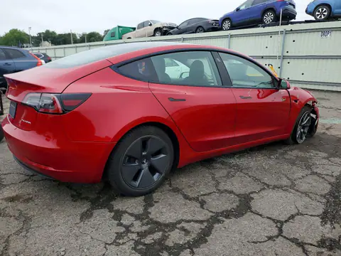 2022 TESLA MODEL 3 VIN 5YJ3E1EB2NF193744 фото 3