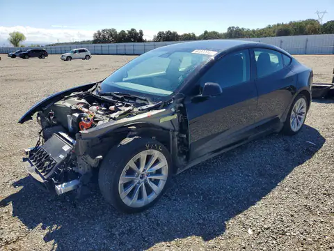 5YJ3E1EB9NF254684 — 2022 Tesla Model 3, ПЕРЕДНЯЯ ЧАСТЬ (Front End), фото до ремонта