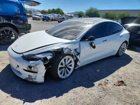 5YJ3E1EB8NF342058 — 2022 Tesla Model 3, Front end (Front End), before-repair photos