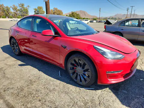 5YJ3E1EC1NF359146 — 2022 Tesla Model 3, zdjęcie 4 z Copart 15.10.2026, Tył