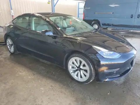 5YJ3E1EBXNF290576 — 2022 Tesla Model 3, photo 4 from Copart 21.09.2026, Hail