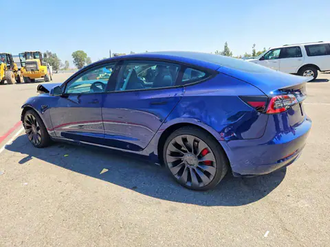 5YJ3E1EC3NF358483 — 2022 Tesla Model 3, photo 2 from Copart 22.10.2026, Front end
