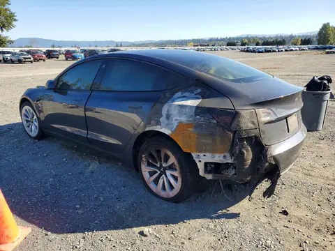 2022 Tesla MODEL 3 VIN 5YJ3E1EB0NF192981 фото 2