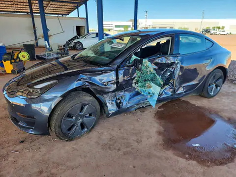 5YJ3E1EB8NF299390 — 2022 Tesla Model 3, გვერდითი ნაწილი (Side), ფოტოები შეკეთებამდე
