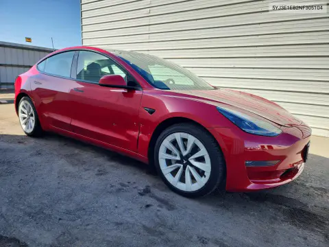 2022 Tesla Model 3 VIN 5YJ3E1EB2NF305104 фото 4