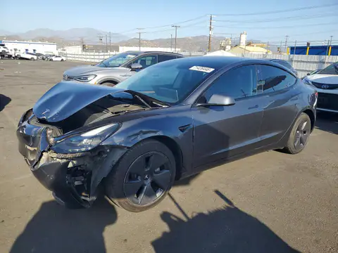 5YJ3E1EB6NF357335 — 2022 Tesla Model 3, წინა ნაწილი (Front End), ფოტოები შეკეთებამდე
