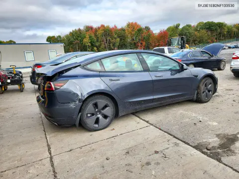 2022 Tesla Model 3 VIN 5YJ3E1EB2NF133530 фото 3