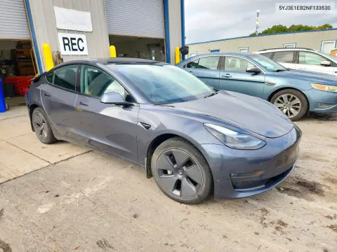 2022 Tesla Model 3 VIN 5YJ3E1EB2NF133530 фото 4