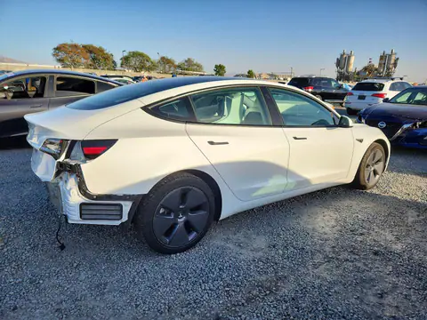 5YJ3E1EA7NF376502 — 2022 Tesla Model 3, photo 3 from Copart 23.10.2026, Rear end