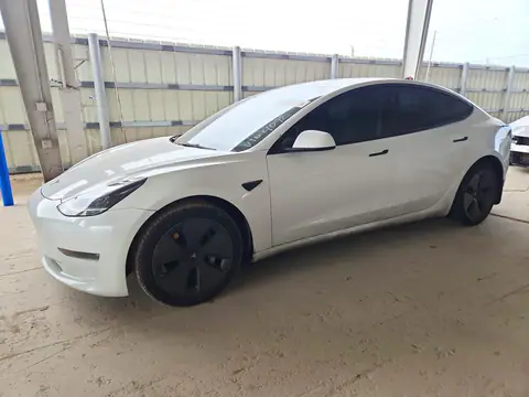 5YJ3E1EB6NF334072 — 2022 Tesla Model 3, უკანა ნაწილი, ფოტოები შეკეთებამდე