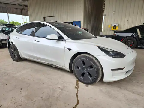 5YJ3E1EB6NF334072 — 2022 Tesla Model 3, ფოტო 4, Copart, უკანა ნაწილი