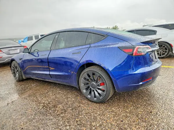 5YJ3E1EC3PF552143 — 2023 Tesla Model 3, photo 2 from Copart, Front end