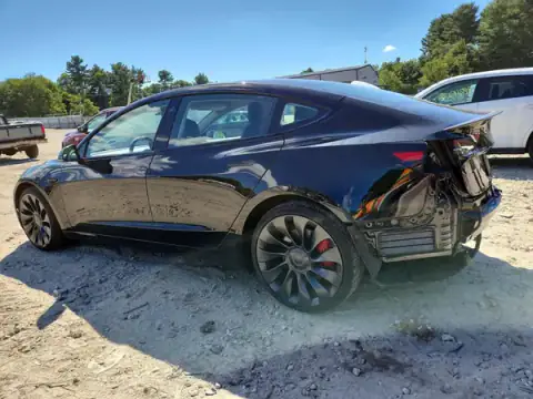 5YJ3E1EC3PF680382 — 2023 Tesla Model 3, zdjęcie 2 z Copart 19.10.2026, Tył