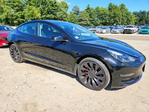 5YJ3E1EC3PF680382 — 2023 Tesla Model 3, zdjęcie 4 z Copart 19.10.2026, Tył
