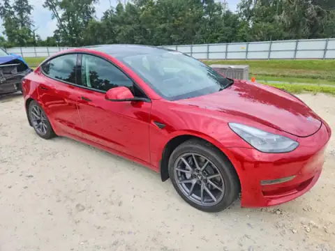 5YJ3E1EA4PF546298 — 2023 Tesla Model 3, photo 4 from Copart 20.10.2026, Rear end