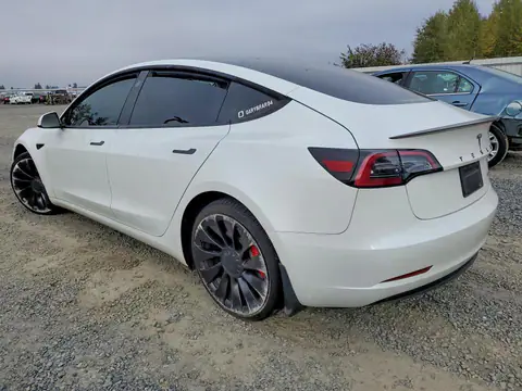 5YJ3E1EC5PF419142 — 2023 Tesla Model 3, zdjęcie 2 z Copart 19.10.2026, Uszkodzenia podwozia